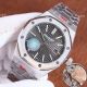 Swiss Quality Audemars Piguet Royal Oak 15202 Gray Dial Watch Copy Citizen 8215 (2)_th.jpg